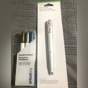 COPY - Cricut scoring stylus and cricut joy metallic markers in gold,silver and…